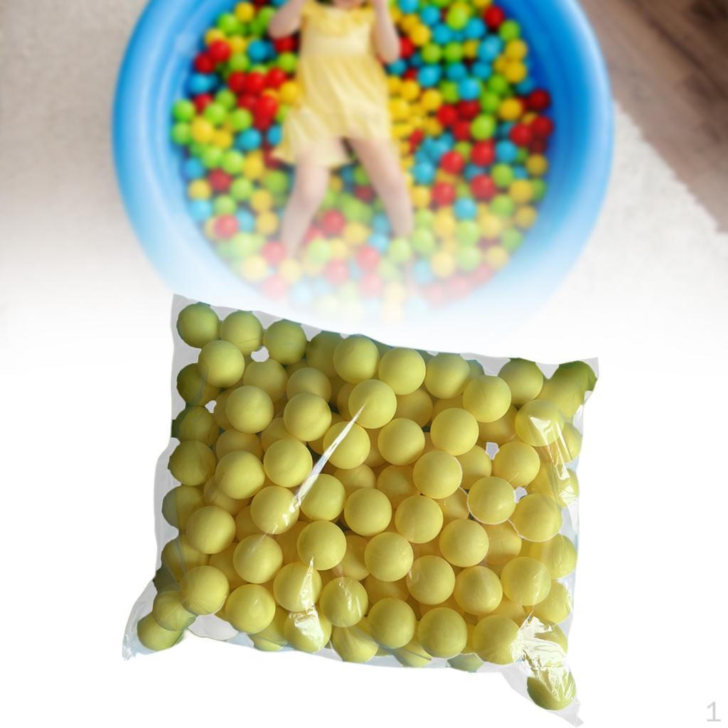 

150-кратный конкурс, маленький, развлекательный шов без активности настольный теннис 40 мм для вечеринки светло-желтого