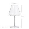 Large Capacity Crystal Glass Wine Glasses Nordic Luxury Small Man Waist Goblet Household High-end Wine Ware