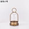Candle Holder Metal Glass Romantic Table Decor