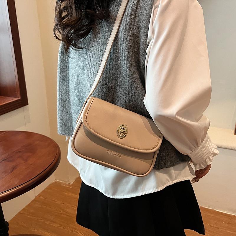 Popular Small Bag Women's New High-end Retro Versatile Shoulder Messenger Bag Small Square Bag