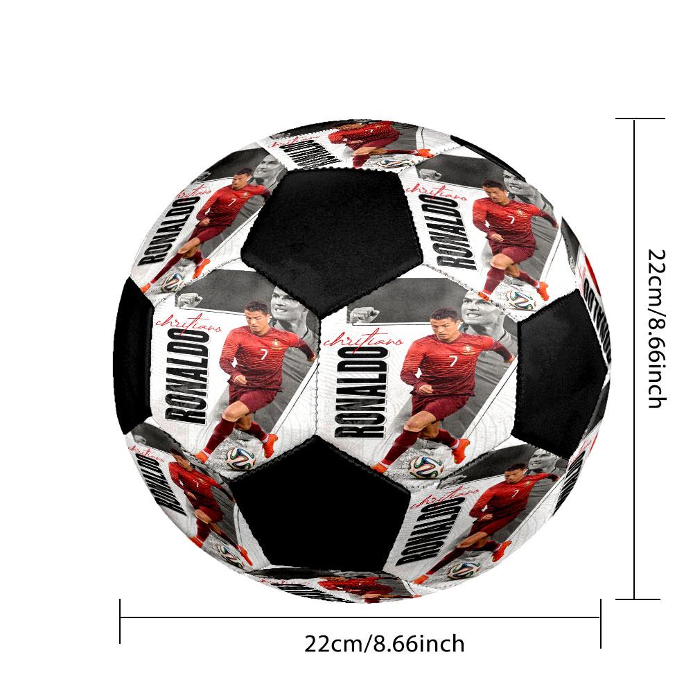 Pallone da Calcio Resistente da Allenamento Esterno Stampato Taglia 5