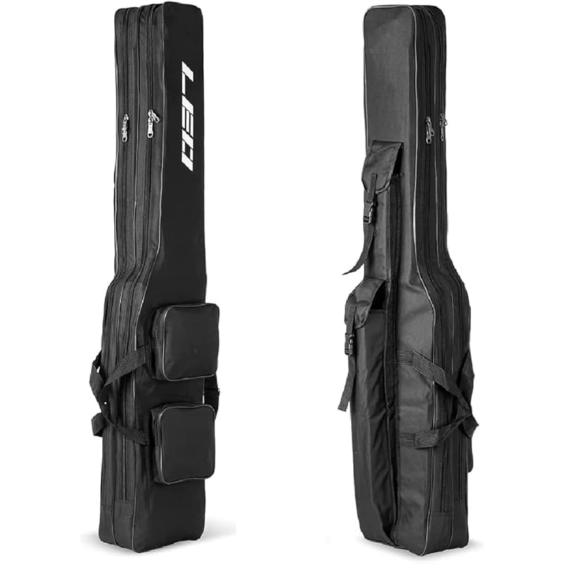 

HUACHENG fishing rod case fishing bag fishing bag folding large capacity rod bag fishing rod holder portable fishing rod fishing rod tool storage bag