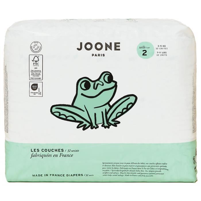 Joone 32 Couches Taille 2 pour 3-5 kg