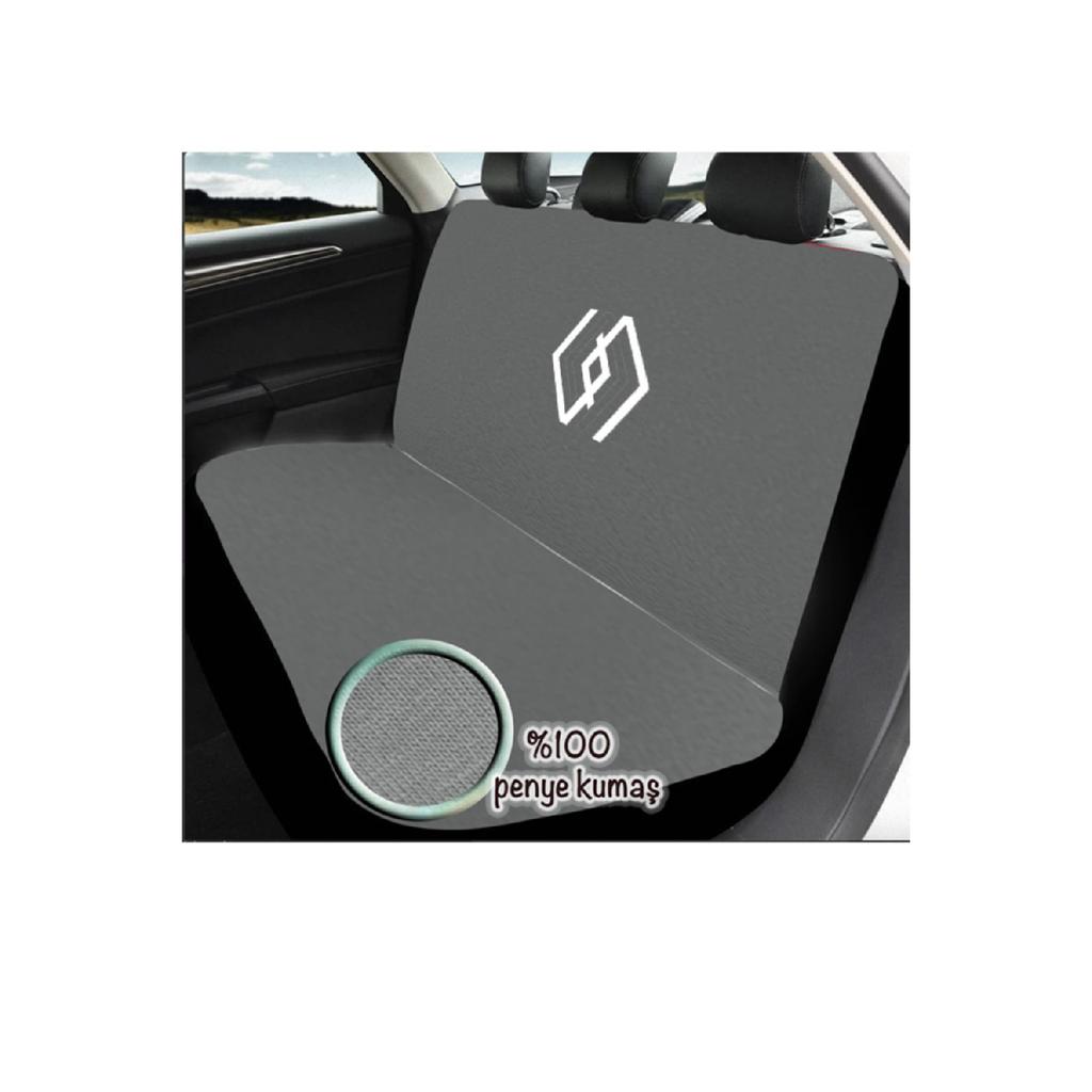 Reno Clio Compatible Car Seat Cover Service Cover 4 Piece New Logo Set