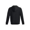 Under Armour Rival Fleece Full-Zip Solid Color Hoodie Men Sweatshirt Black 1379863-001