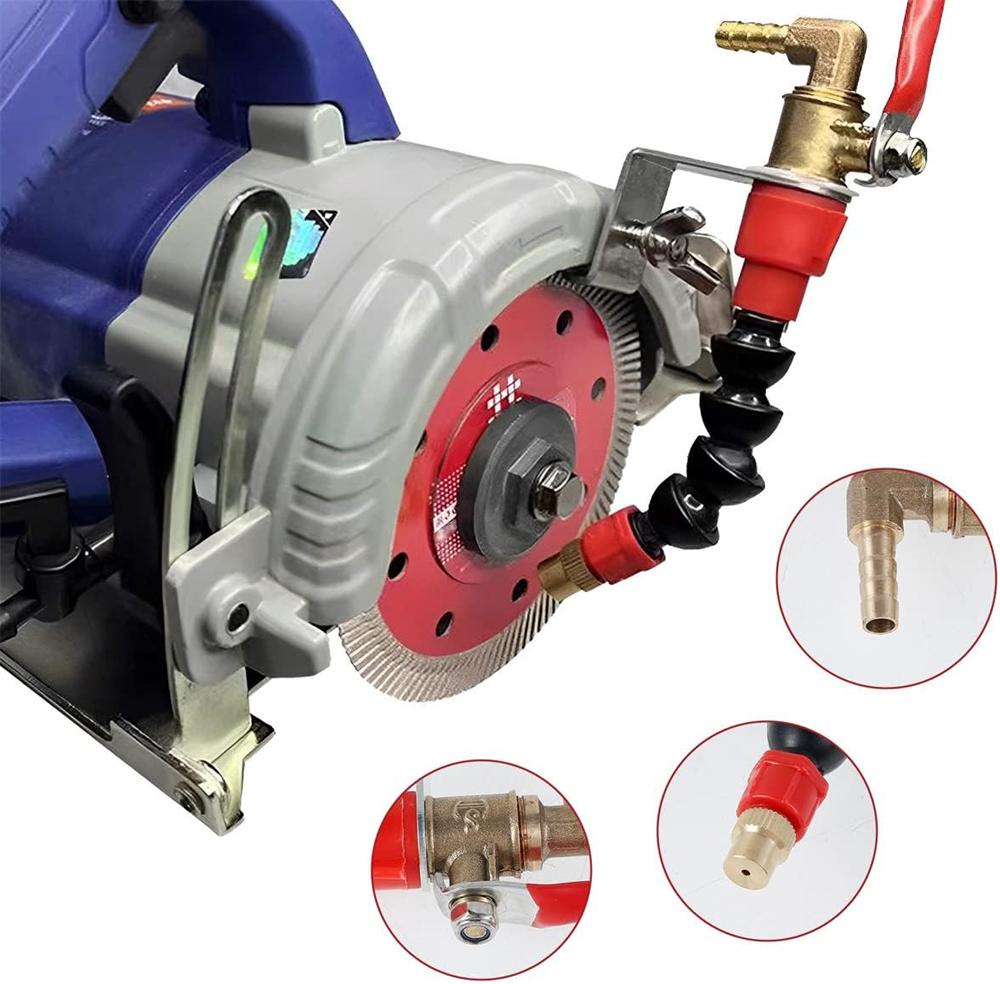 Dust Remover Water Sprayer System Nozzle Coolant Misting Dust-proof For Marble Brick Tile Cutting Machine Angle Grinder Cutter