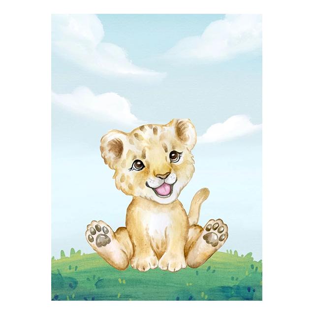 

Cartoon Cute Animals Bear Fox Cat Prints Posters Canvas Paintings Hd Modern Wall Art Pictures For Living Room Bedroom Home Decor 21x30cm No Framed