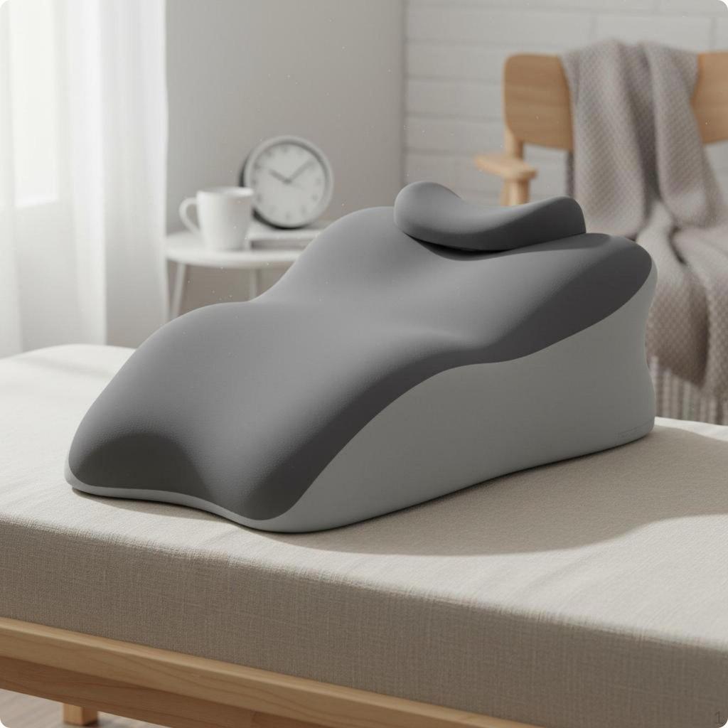 Memory Foam Pillow Multi Functional Couples Positioning Ergonomic Shape Romantic Support