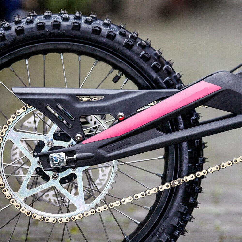 Black Plastic Chain Guard Cover For Sur-Ron Light Bee Off-Road Electric Vehicle