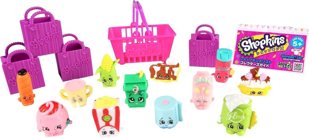 Shopkins Season 2 - 12 Pack Fluffy Baby Figure Set RANGS Japan FS
