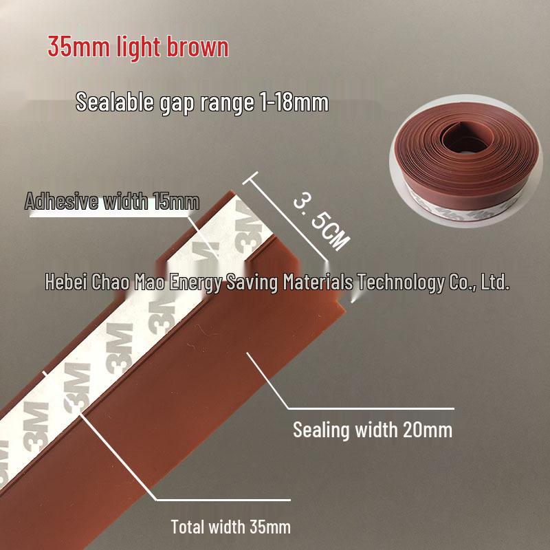 Samolepicí zvukotěsná a větruodolná těsnicí páska na dveře a okna