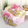1pc My Melody Automatic Opening/Closing Umbrella - Portable Three-Fold Design with 8-Bone Iron Frame - Outdoor - Perfect Gift for Fans, Travelers, Dai