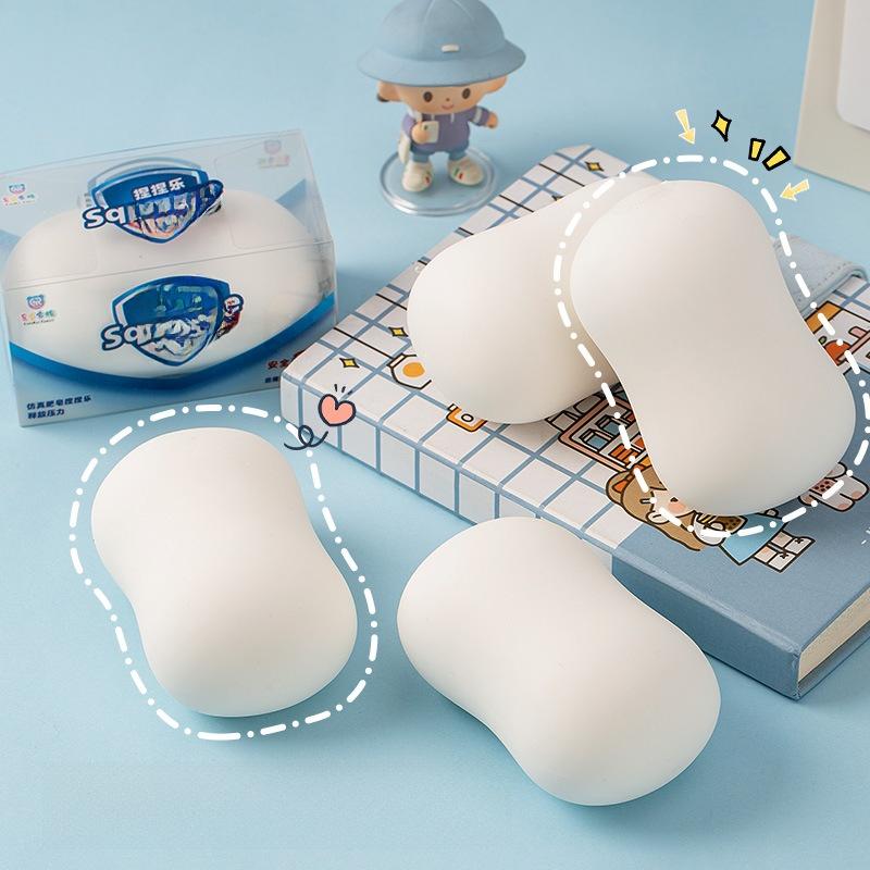 Taba Squshy Creative Stress Relief Soap Fun Styling Kids Soap Stress Balls Sensual Worries Toys Anxiety Relaxation Squeeze Gifts