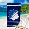 Hoffen-heim Crest Beach Towel - Soft, Absorbent Microfiber, Lightweight, Ideal for The Beach, Parties, Travel, Camping fan gifts