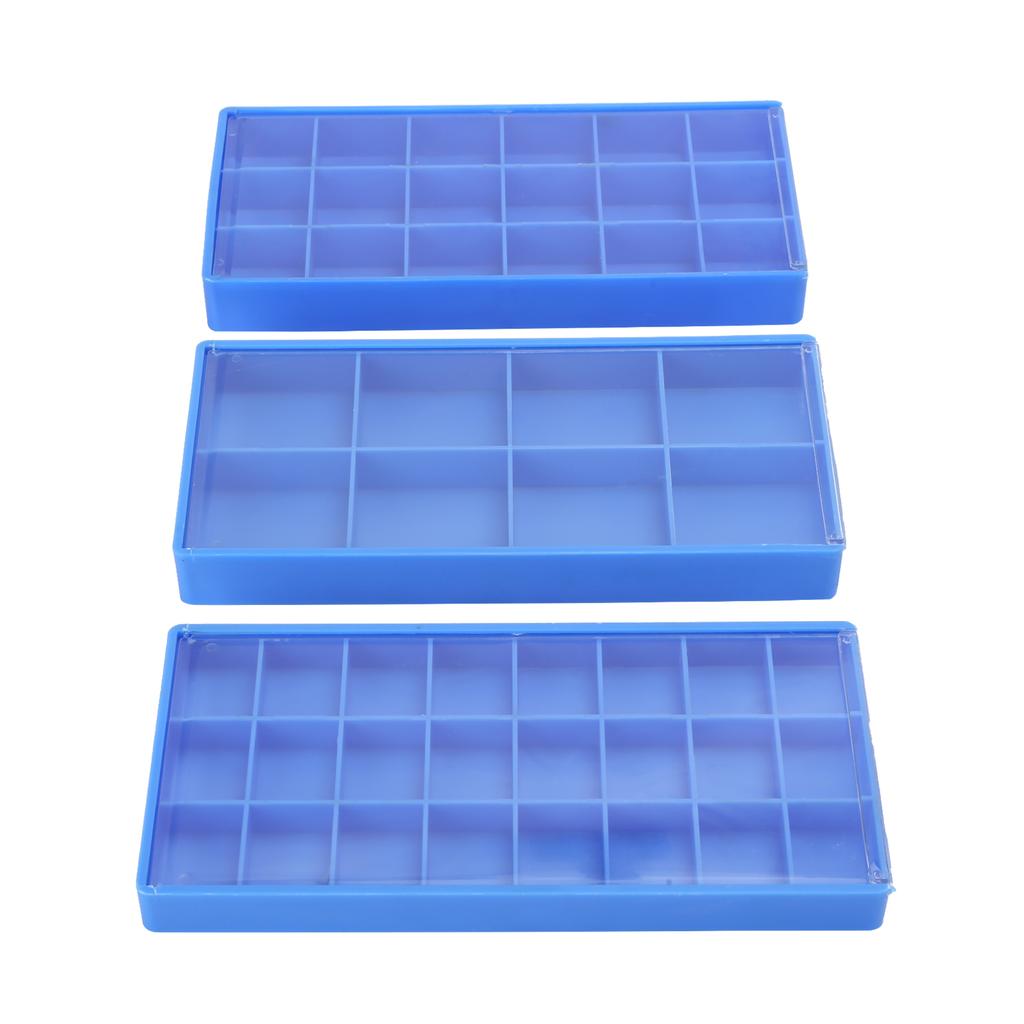 Parts Storage Box Compartment Watch Parts Organizer Plastic Beads Earring Container