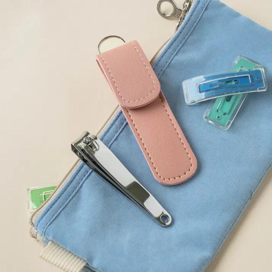 Portable Nail Clipper Set with Storage Pouch