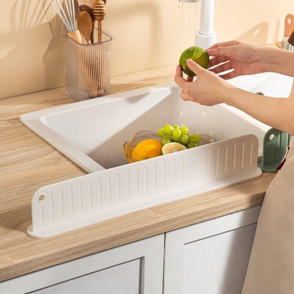 Splashproof Water Baffle Silicone Water Blocking Board Water Device Sink Flap Block  Prevent Water