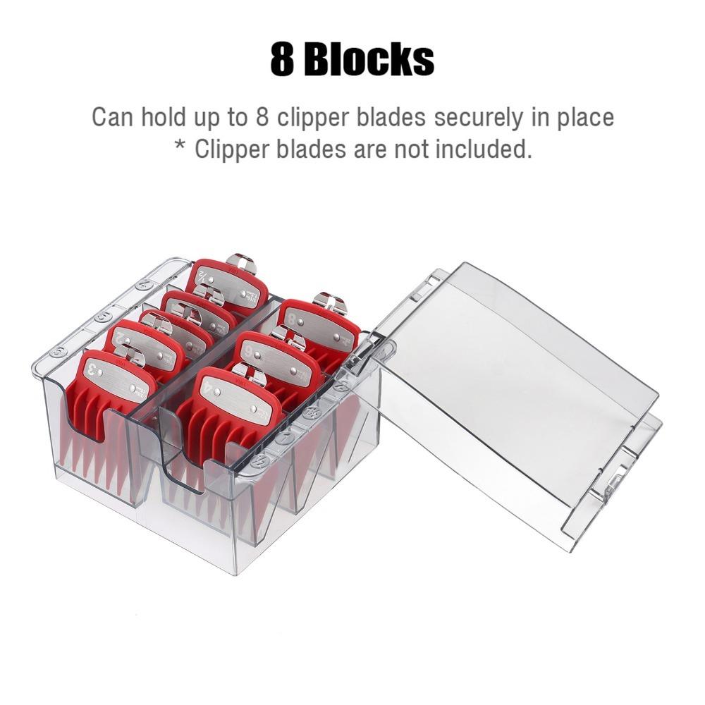 Waterproof Blade Storage Case Portable Blade Rack Plastic Blade Organizer Hair Salon