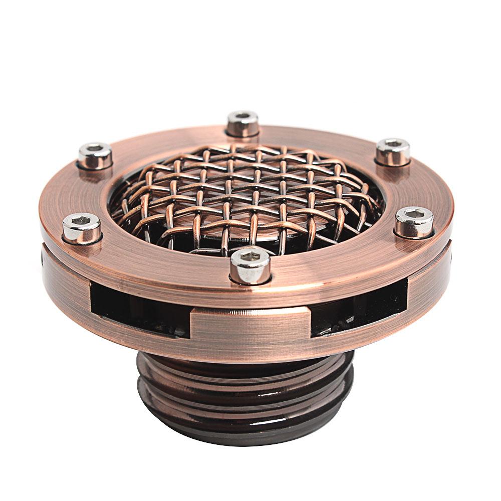

Motorcycle CNC Aluminum Copper Fit For Harley Sportster XL 1200 883 48 Softail Dyna Road King Grid Oil Tank Caps Fuel Tank Cover чёрный