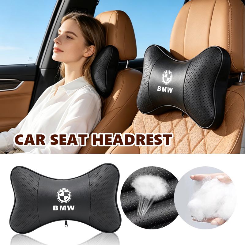 Car Seat Headrest Rest Pillow Cushion Auto Interior Accessories For BMW M3 M5 X3 E93 F10 F20 F30 F40 F15 F25 F26 F31 F49 F86 wzdr27