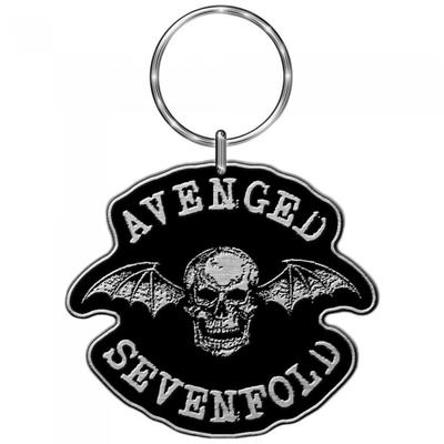 Death Bat Enamel Keyring