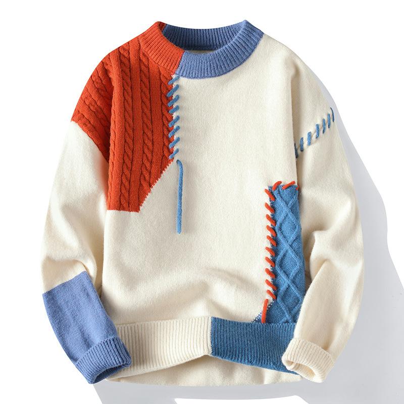 Crew Neck High Quality Knitted Sweater Sweater