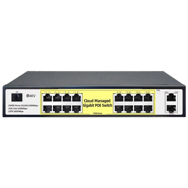 Huo Yi Managed PoE Network Switch