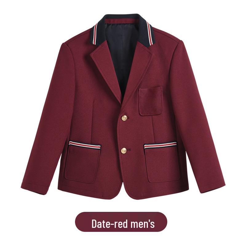 Veste de costume style académie bleu marine pour enfants