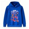 Kinder Jungen Mädchen Pullover Hoodie, Lustiger Digitaler Zirkus Cartoon Charakter Druck Lässiges Langarm Kapuzenpullover für Tägliches Tragen, Schule und Draußen