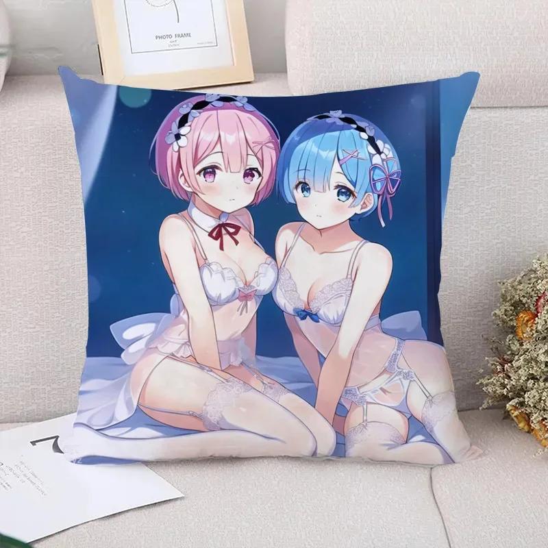 Decorative Pillowcases  REM Cushion Cover X X Cushions Covers for Bed Pillows Car Decoration Pillow Cases Sofa