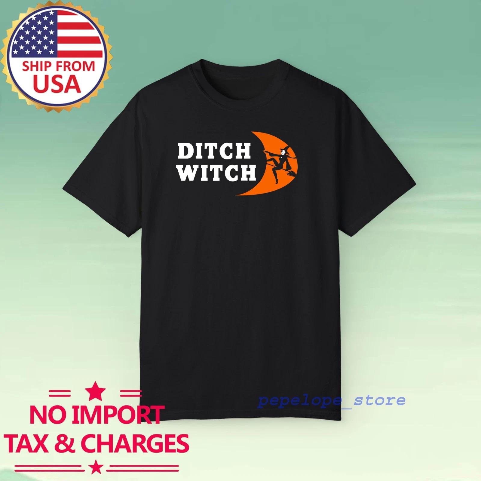 Ditch Witch Men s Black Size S-5XL L