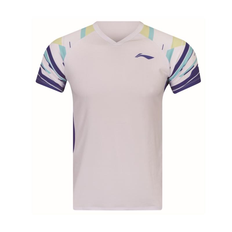 Li Ning Badminton Collection Badminton Jersey Set Unisex White Black AATW015-2