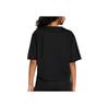 Puma Graphic Print Short Sleeve T-Shirt Women tops Black 525116-01