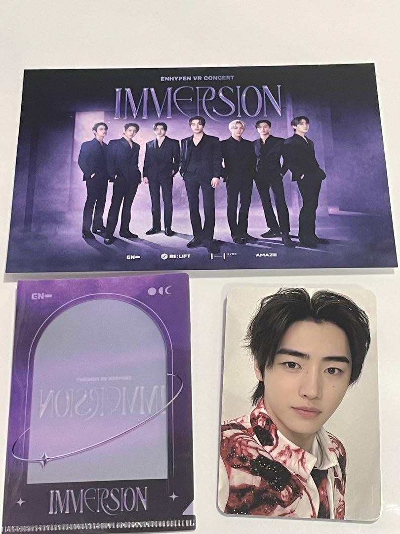 

[USED] ENHYPEN VR IMMERSION 1st Admission Bonus Sunghoon Rare