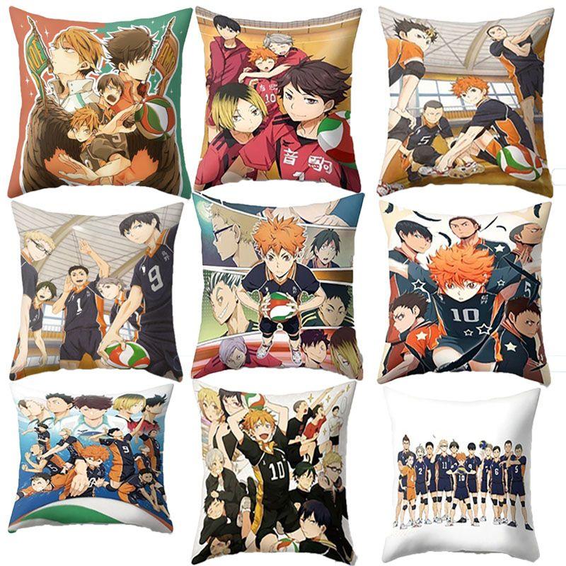 Haikyuu Hinata Shoyo Pillow Protector Pillowcase Throw Case Cover Cushion