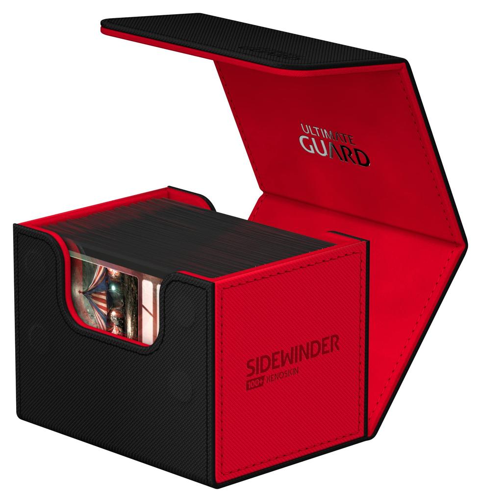 Ultimate Guard Sidewinder Xeno Skin Synergy 100+ (Black/Red)