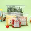 20 Stück Vakuum-Aufbewahrungsbeutel mit Absaugvorrichtung Küchenorganizer Vakuumversiegelungsbeutel Platzsparende Beutel für Kühlschrankverpackung Aufbewahrung