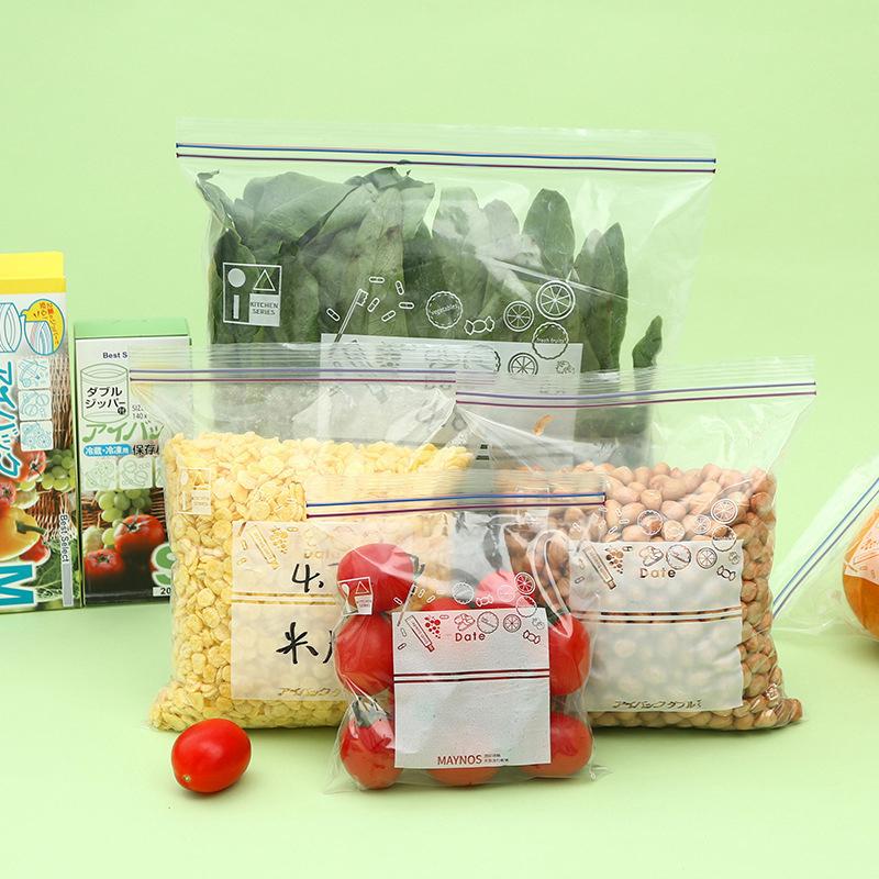20 Stück Vakuum-Aufbewahrungsbeutel mit Absaugvorrichtung Küchenorganizer Vakuumversiegelungsbeutel Platzsparende Beutel für Kühlschrankverpackung Aufbewahrung