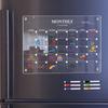 Clear Acrylic Erase Boards Magnetic Magnetic Fridge Calendar Premium Monthly Calendar Memo  School