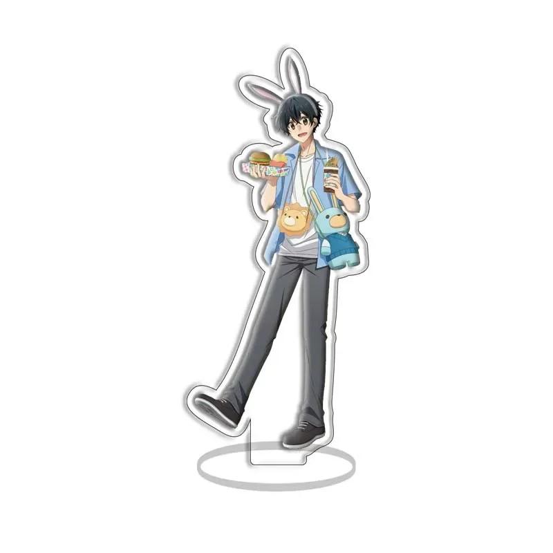Anime Sasaki and Miyano Acrylic Stand Model Figure Cosplay Standing Plate Desktop Display Toy Fans Collection Gift