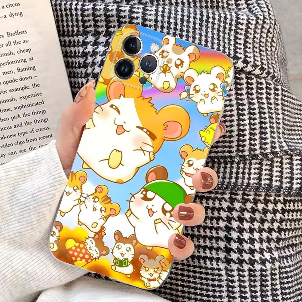

Hamtaro Cute Hamster Kawaii Lovely Phone Case For IPhone 16 15 14 11 12 13 Mini Pro XS Max Cover 6 7 8 Plus X Funda Shell iPhone 13 mini