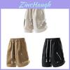 Koreanische Cargoshorts für Herren Sommer Atmungsaktives Gewebe Mit Kordelzug Taille Lässige Sommerkleidung