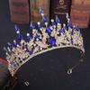 Baroque Bridal Crown Tiara Rhinestone Hair Accessories Princess Crown Wedding Dress Accessories
