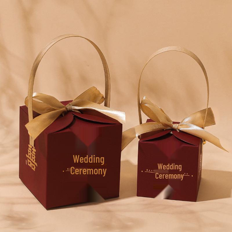 Wedding Candy Box Gift, Bridesmaid Favor Handbag