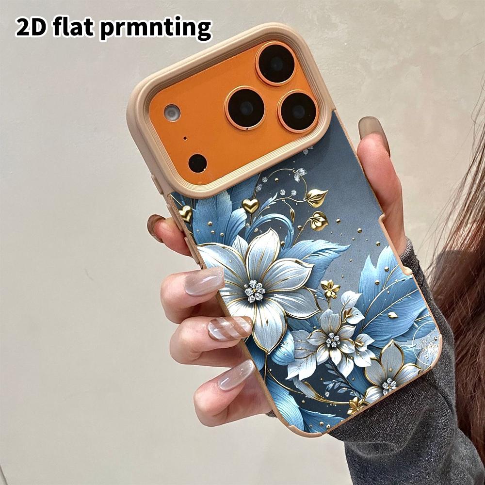 Phone Case: 2D Flat Lambskin Cases Suitable for iPhone 18, 17, 16, 15, 14, 13 Pro, Embossed Feel, Christmas and Halloween Gifts