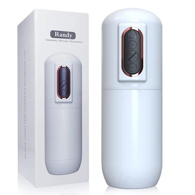 New Men's Automatic 4-band Retractable Masturbation Device Vibrating Oral Sex Real Vagina Panting and Moaning Masturbation Cup Adult Sex Toy 18