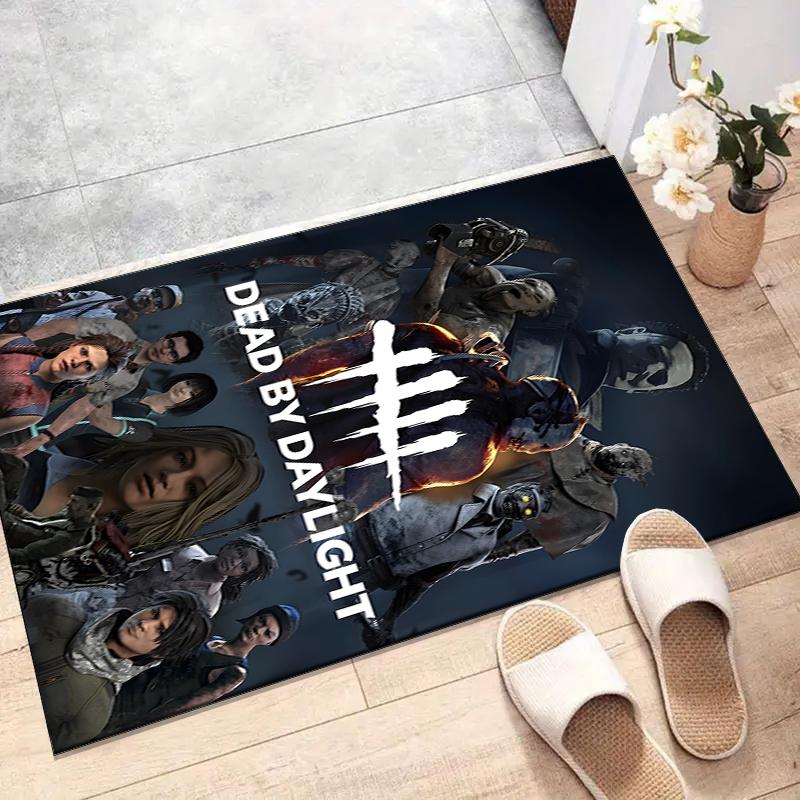 Dead by Daylight Polyester Carpet, Soft Indoor Mat for Office Chair, Living Room, Computer Desk - Decorative Home Office Rug Design