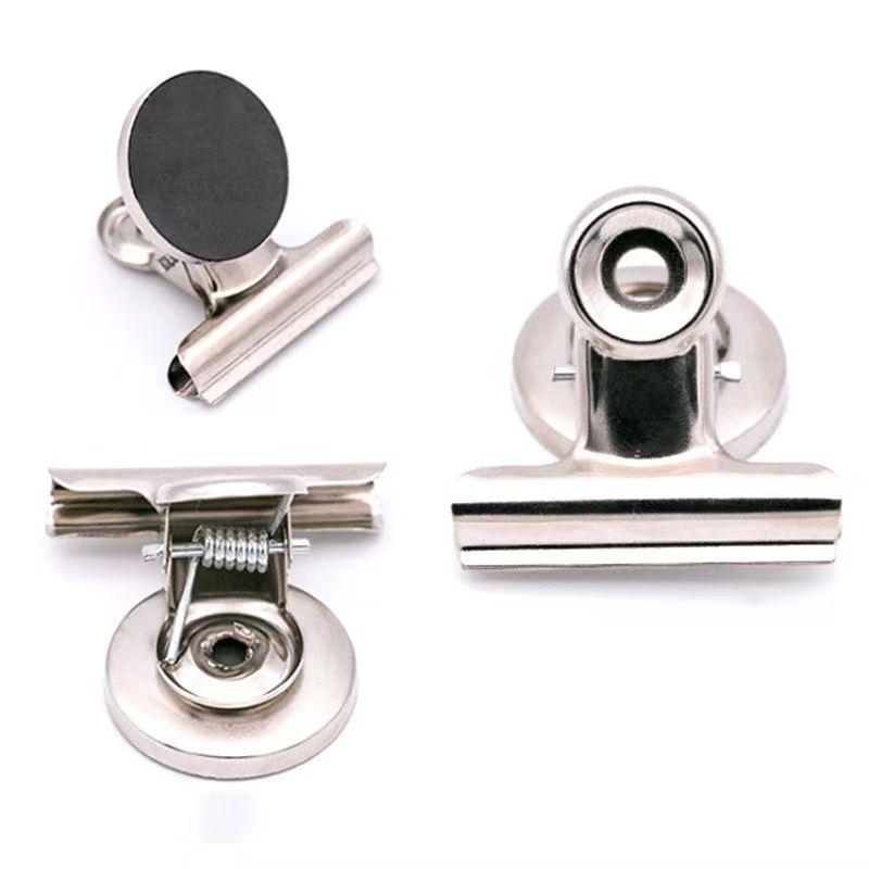 Metallischer Magnetclip: Büro, Finanzen, Ticket-Halter & Kühlschrank-Siegel