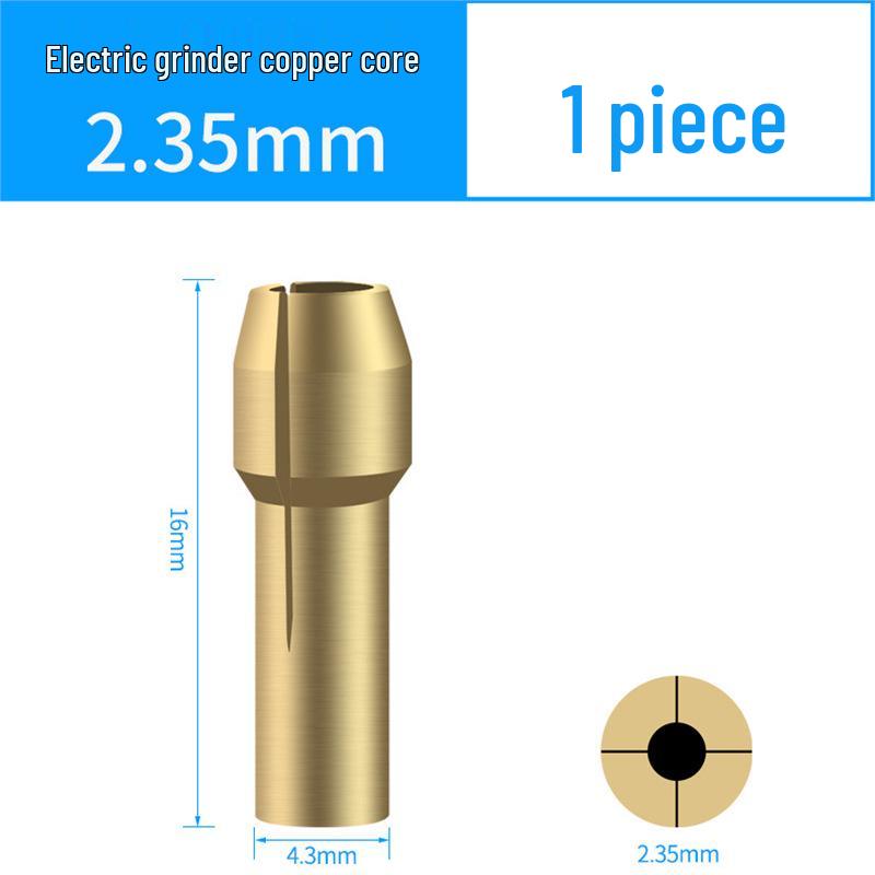 Compact Multi-Function Electric Grinder Chuck Nut - Stainless Steel Collet Accessory