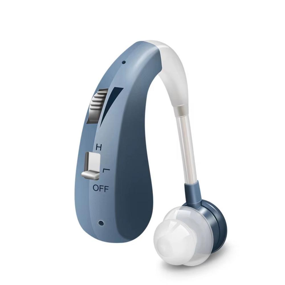 Mini Size Sound Amplifier USB Recharging Wireless Ear Aids Digital Hearing Aid  For Elderly People